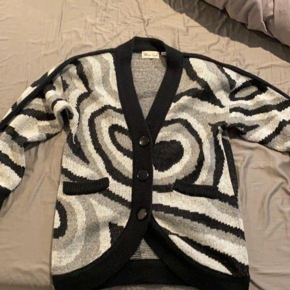 Vintage Allison Smith Cardigan: Size Medium - Picture 1 of 7